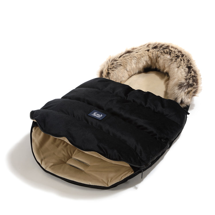 La Millou Śpiworek do wózka Aspen Winterproof Stroller Bag Combo Black