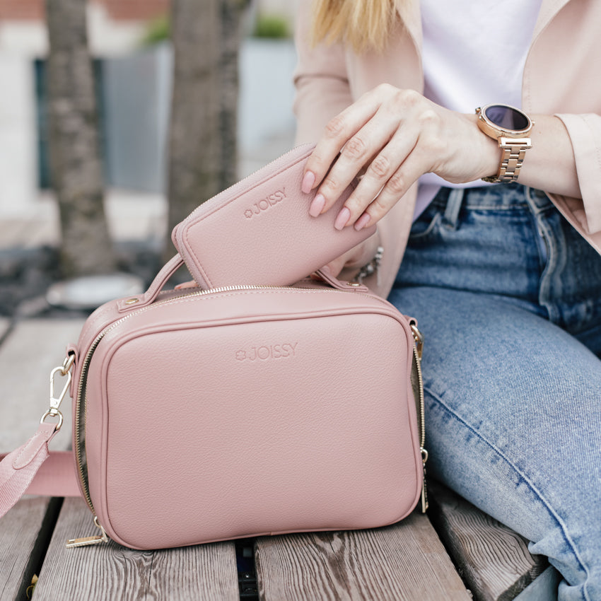 JOISSY Torebka dla Mamy i organizer do wózka 2w1 VERA chic pink