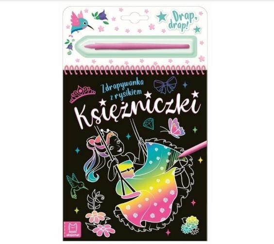 Aksjomat Księżniczki Wydrapywanka z rysikiem - 4kidspoint.pl