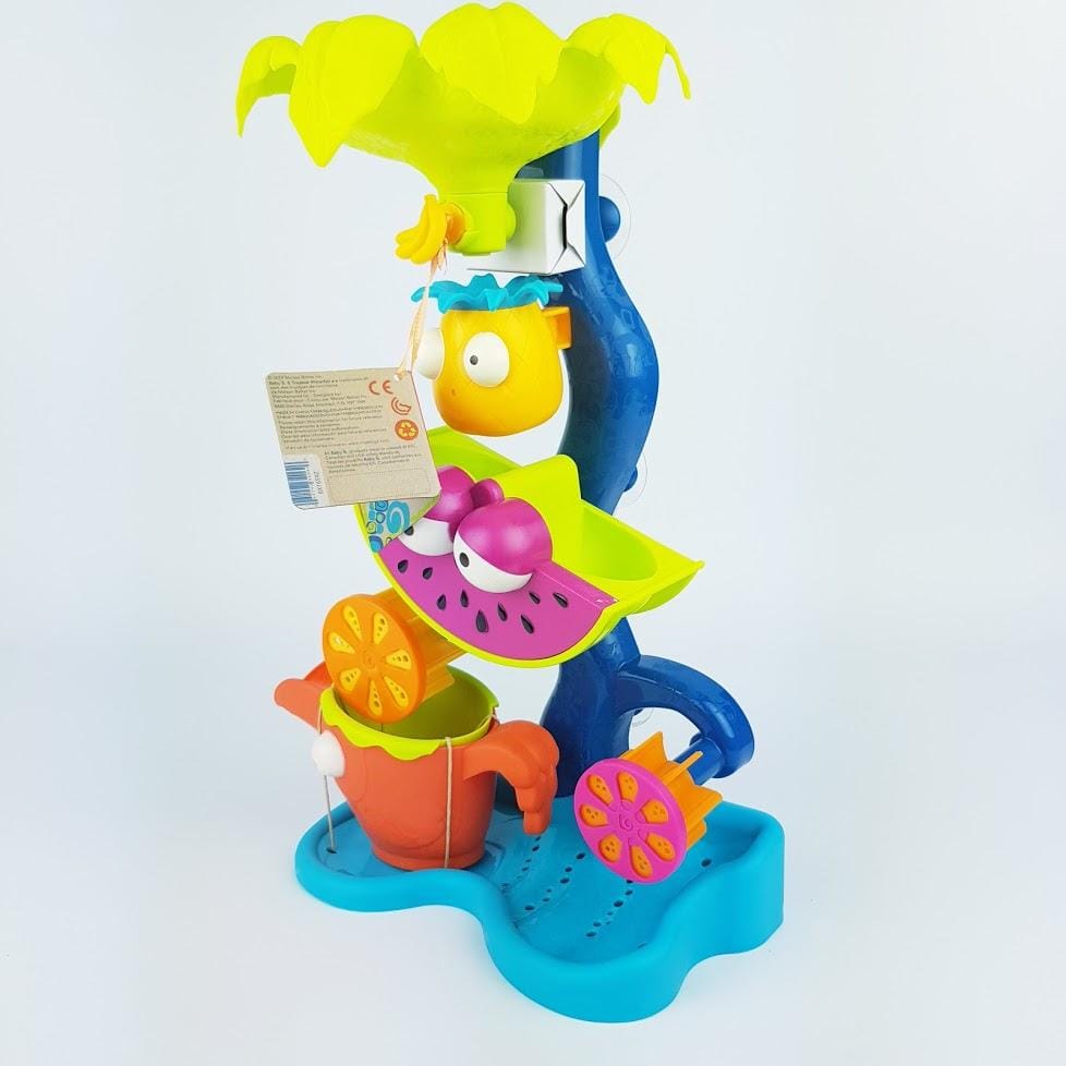 B.Toys Młyn wodny kaskada z atrakcjami zabawka do piasku owoce - 4kidspoint.pl