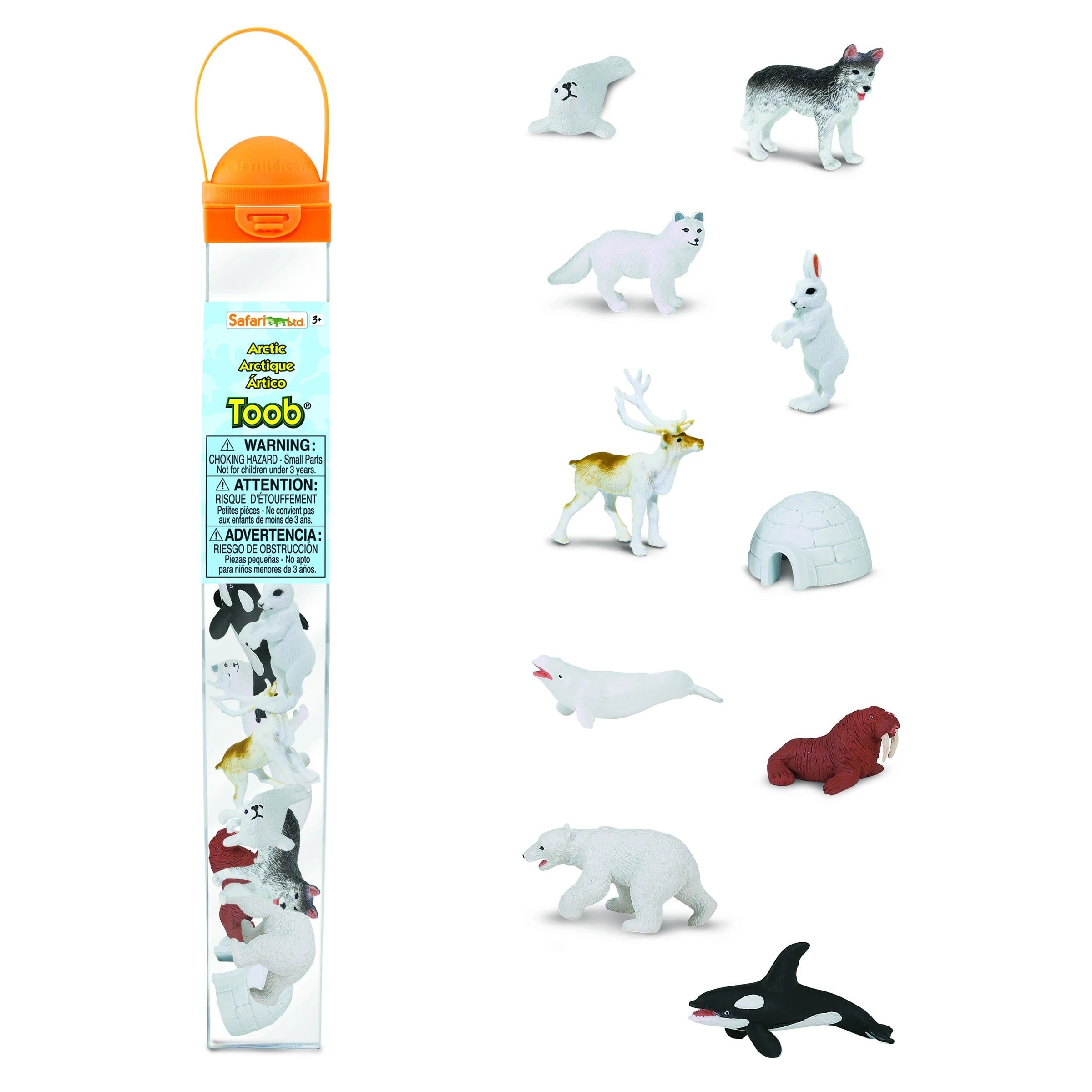 Safari Ltd Zestaw figurek Montessori Figurki zwierząt Arktyki