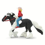 Safari Ltd Figurka Koń Tinker z jeźdźcem Audrey