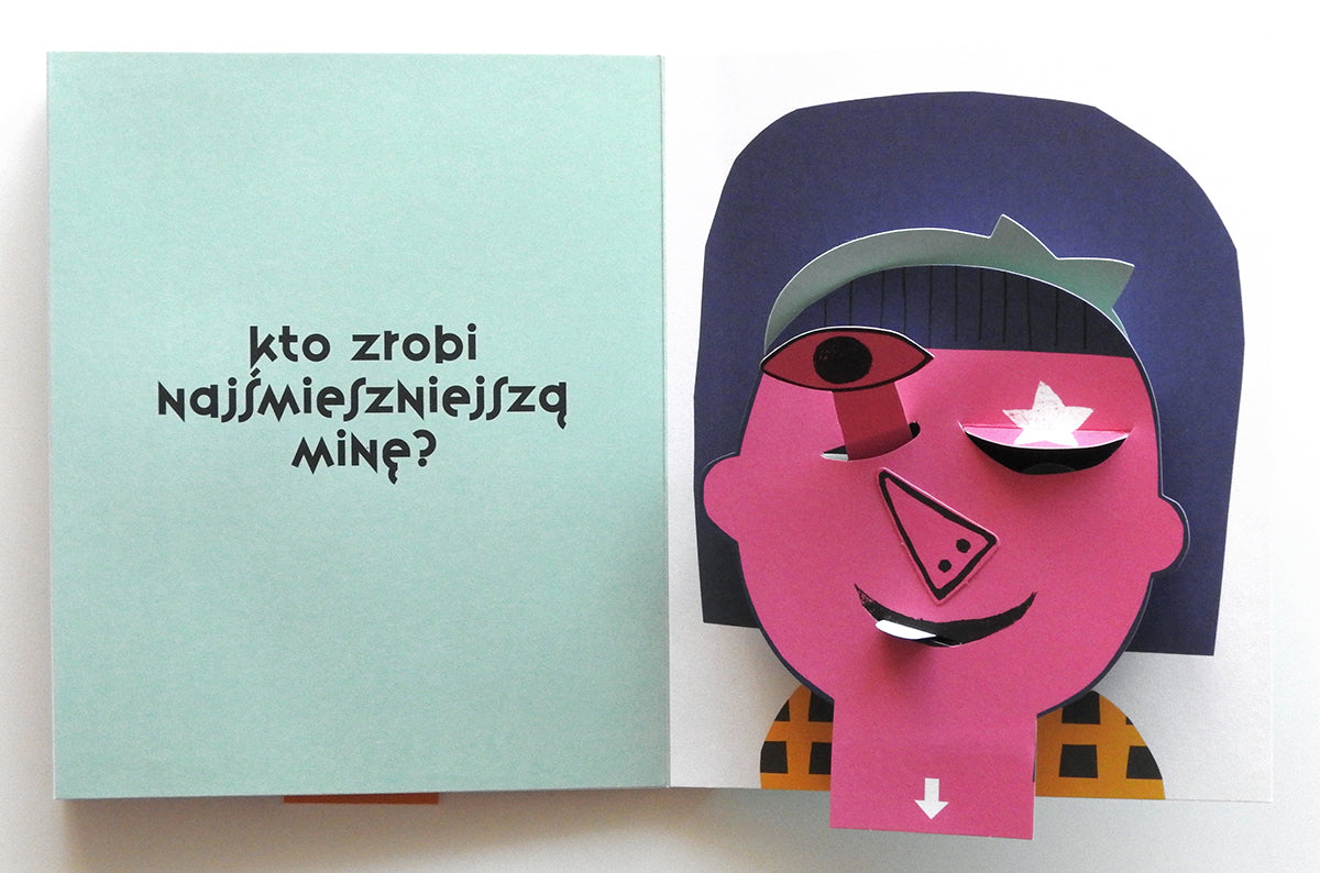Wydawnictwo Dwie Siostry Co to za smutna mina pop-up