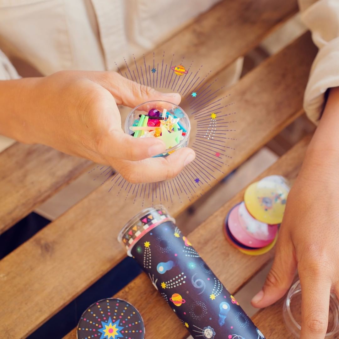 Djeco Zrób to sam kalejdoskop Kosmos - 4kidspoint.pl