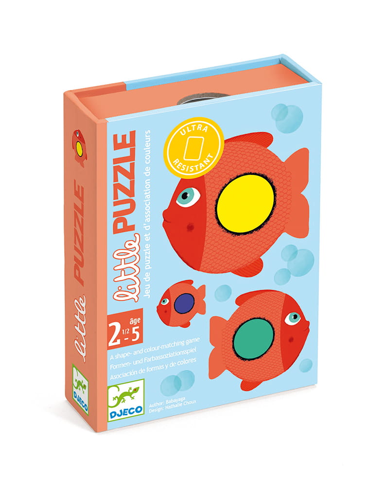 Djeco Gra karciana dla maluchów Little Puzzle - 4kidspoint.pl