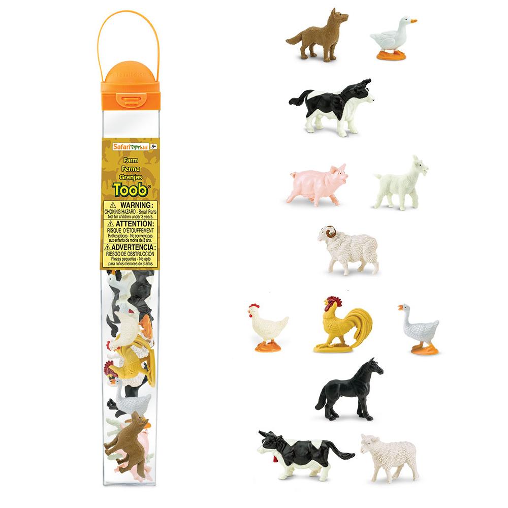 Safari Ltd Zestaw Figurek Montessori Zwierzęta Farma