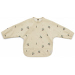 Liewood Śliniak z rękawami Peach / Sea shell mix