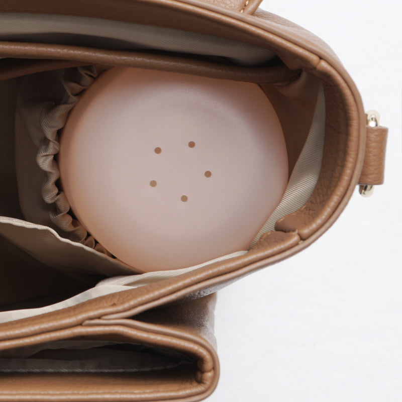 JOISSY Torebka dla Mamy i organizer do wózka 2w1 MIDI blush beige