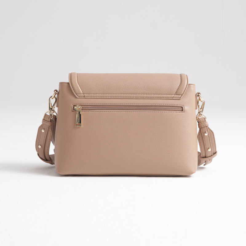 JOISSY Torebka dla Mamy i organizer do wózka 2w1 MIDI blush beige