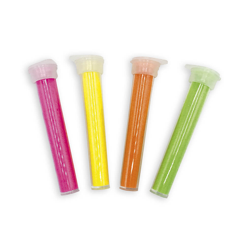Janod Zestaw kreatywny Fluorescencyjny piasek Motyle
