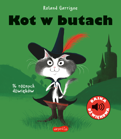 Wydawnictwo Harperkids Kot w butach Bajka dźwiękowa