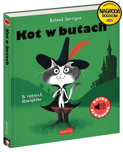 Wydawnictwo Harperkids Kot w butach Bajka dźwiękowa