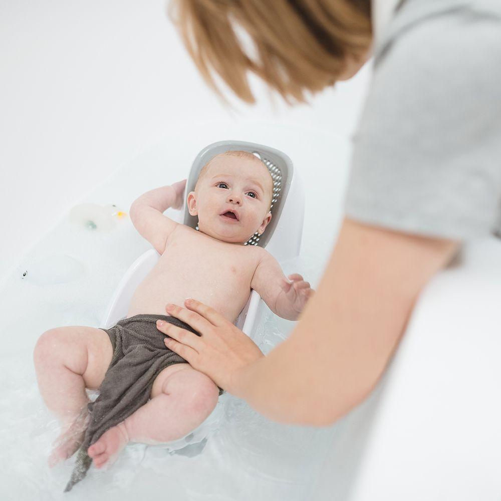 Angelcare fit Leżaczek do kąpieli szary 0+ - 4kidspoint.pl
