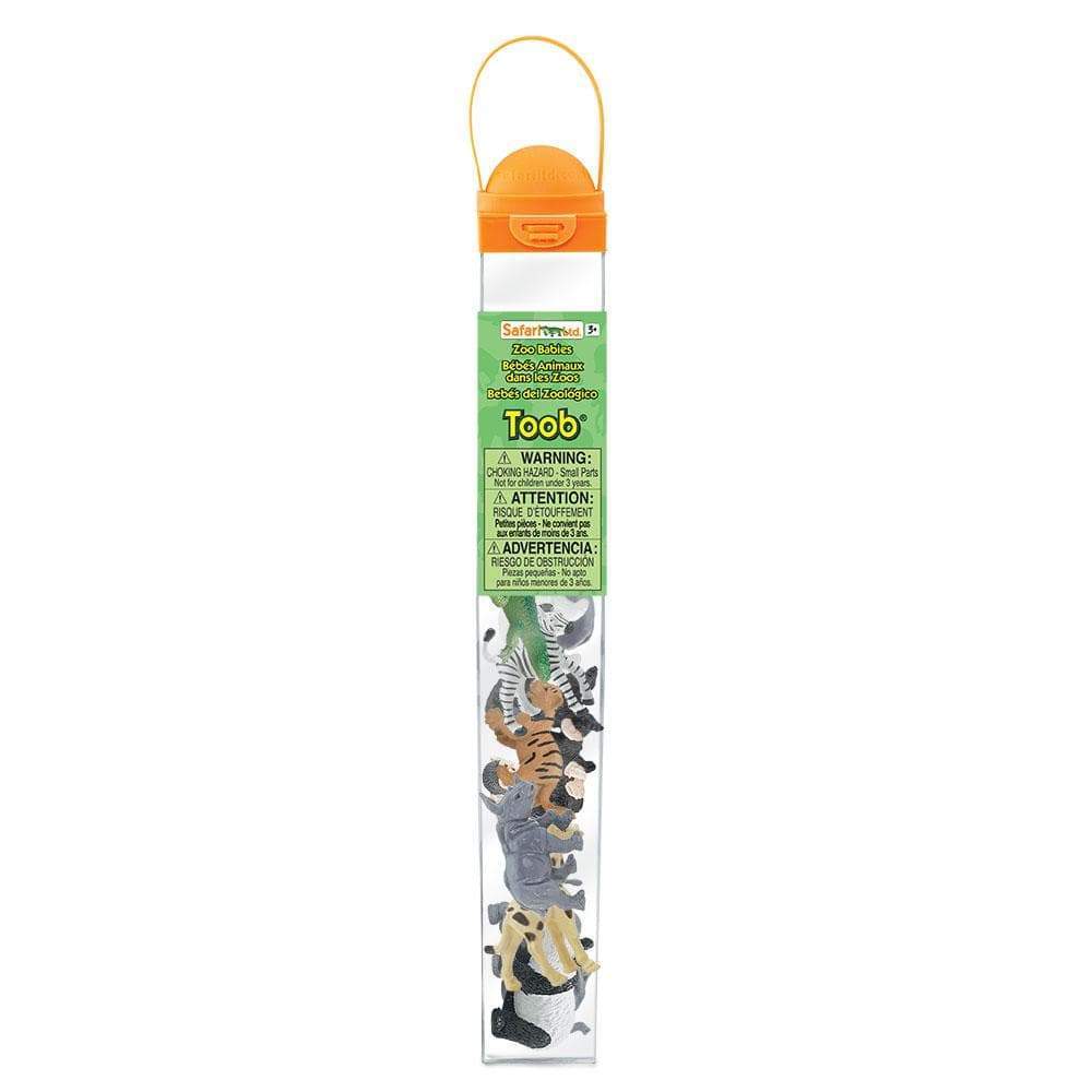 Safari Ltd Zestaw figurek Montessori Figurki zwierząt Baby Zoo