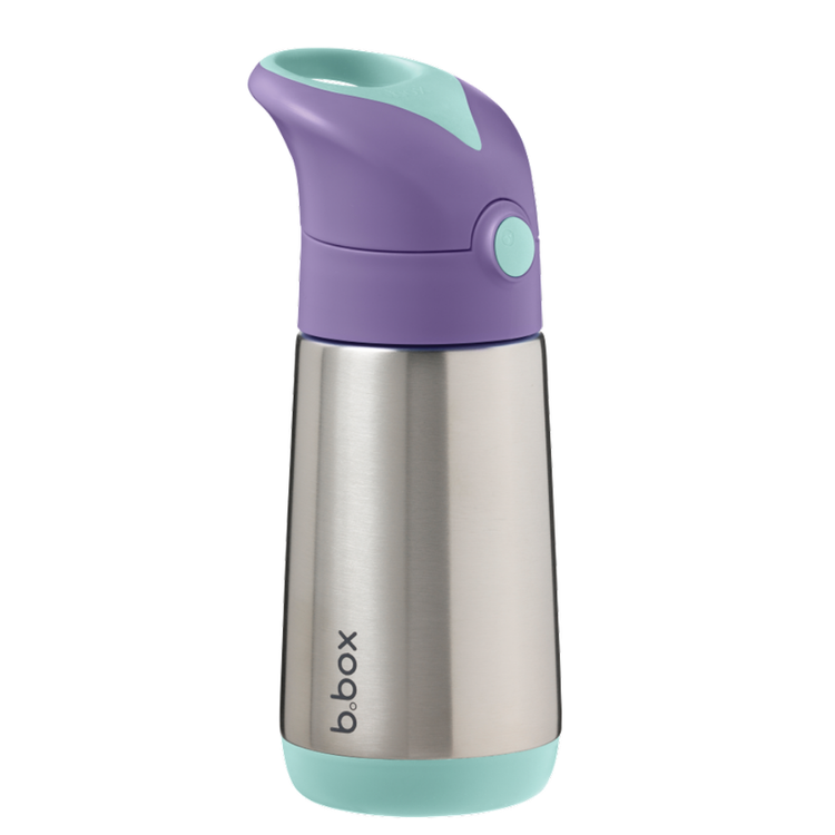 B.box Bidon termiczny dla dzieci Lilac Pop 350 ml
