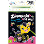 Aksjomat Zdrapywanka z rysikiem Zwierzęta na wsi - 4kidspoint.pl
