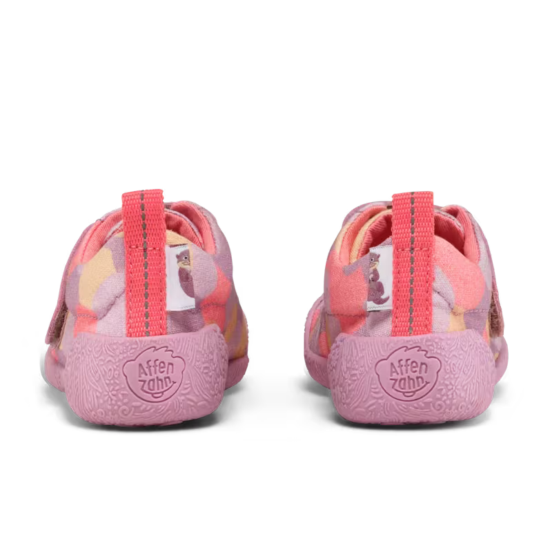 Affenzahn Niemowlęce buciki barefoot bawełniane Prewalker Smally Otter