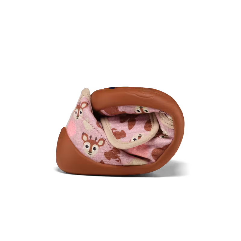 Affenzahn Kapcie dziecięce do przedszkola bawełniane Movy Deer