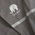 Celavi Spodnie przeciwdeszczowe dla dzieci kurtka przeciwdeszczowa dziecięca Grey 90 cm