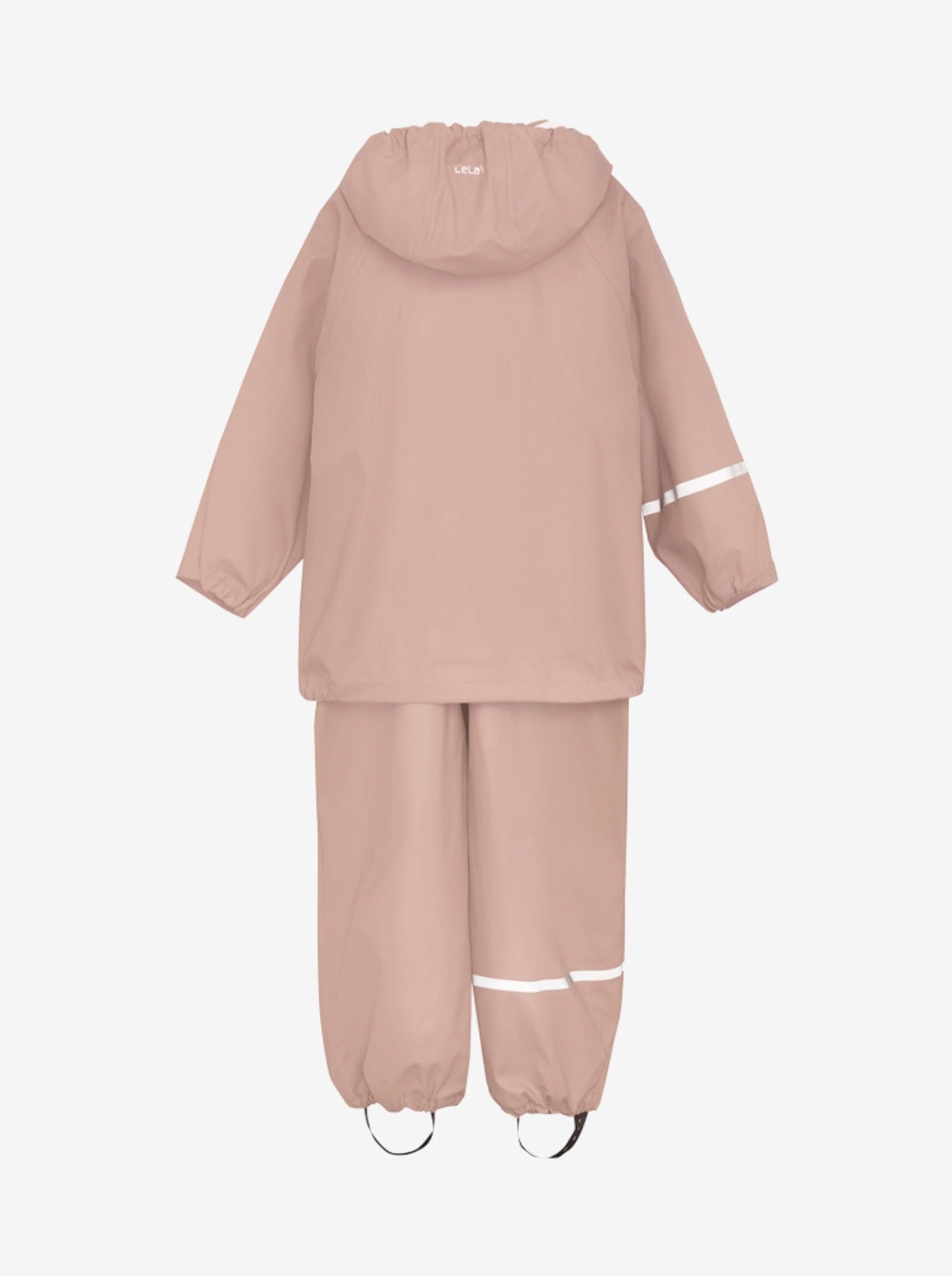 Celavi Spodnie przeciwdeszczowe dla dzieci kurtka przeciwdeszczowa dziecięca Misty Rose 90 cm