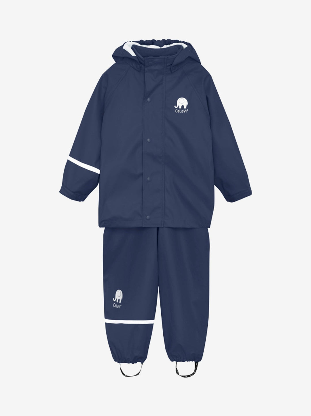 Celavi Spodnie przeciwdeszczowe dla dzieci kurtka przeciwdeszczowa dziecięca Dark Navy 100cm