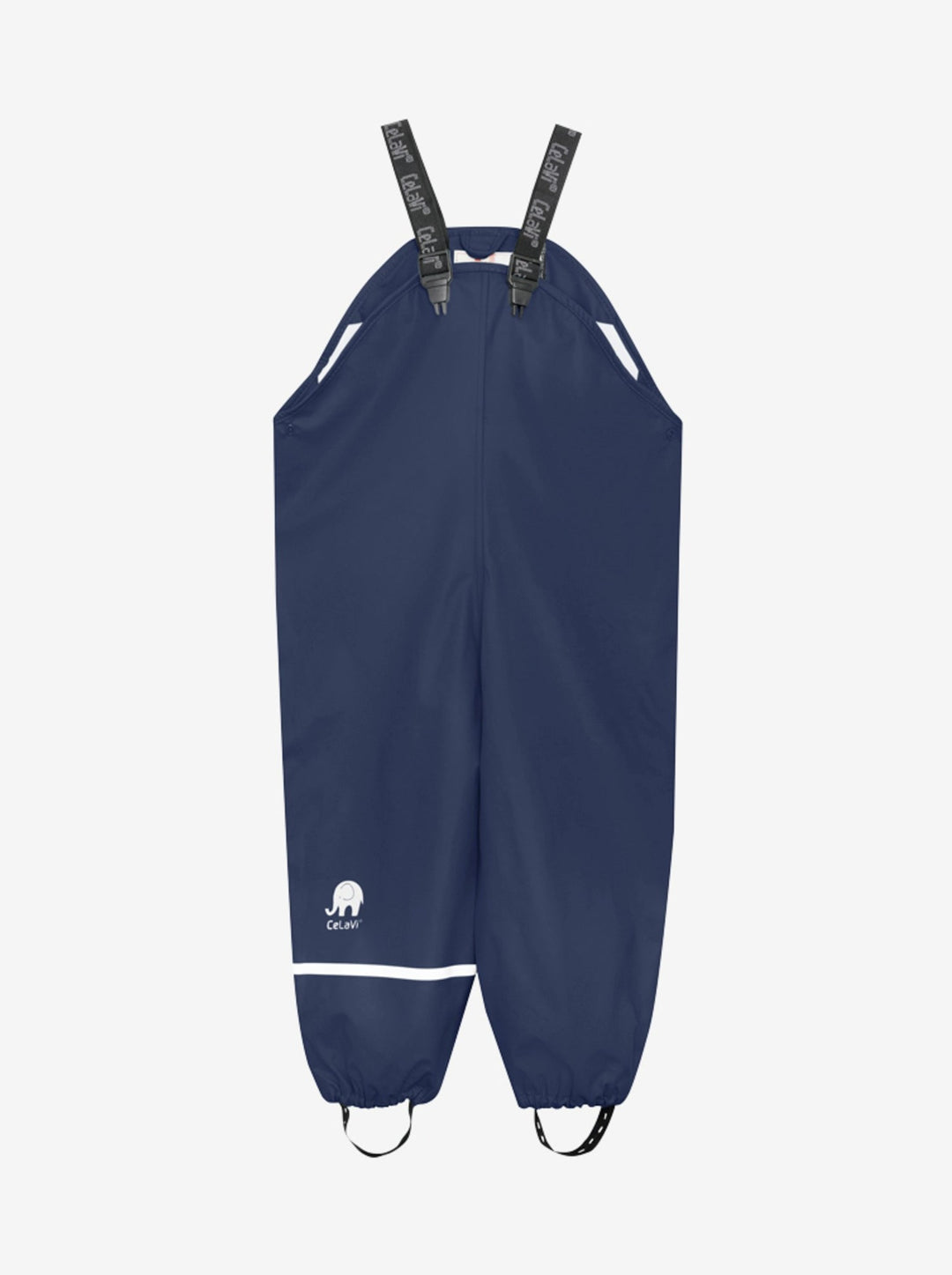 Celavi Spodnie przeciwdeszczowe dla dzieci kurtka przeciwdeszczowa dziecięca Dark Navy 90 cm