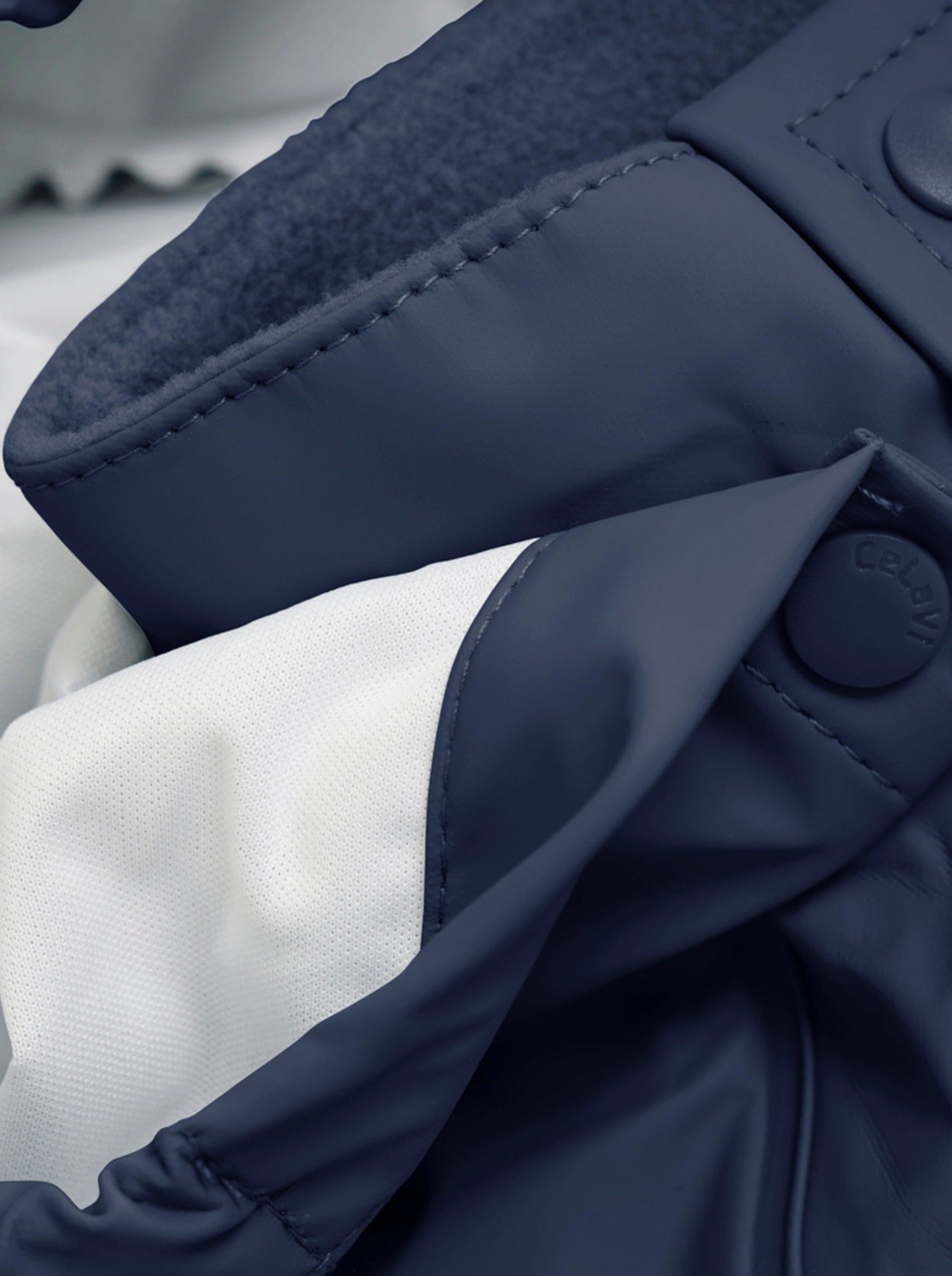 Celavi Spodnie przeciwdeszczowe dla dzieci kurtka przeciwdeszczowa dziecięca Dark Navy 100cm