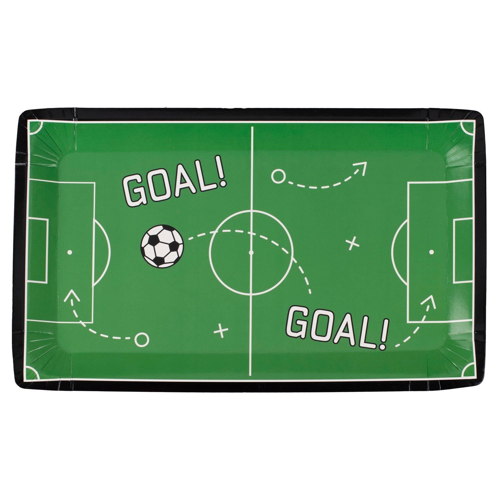 Gingerray Talerzyki papierowe Football Pitch