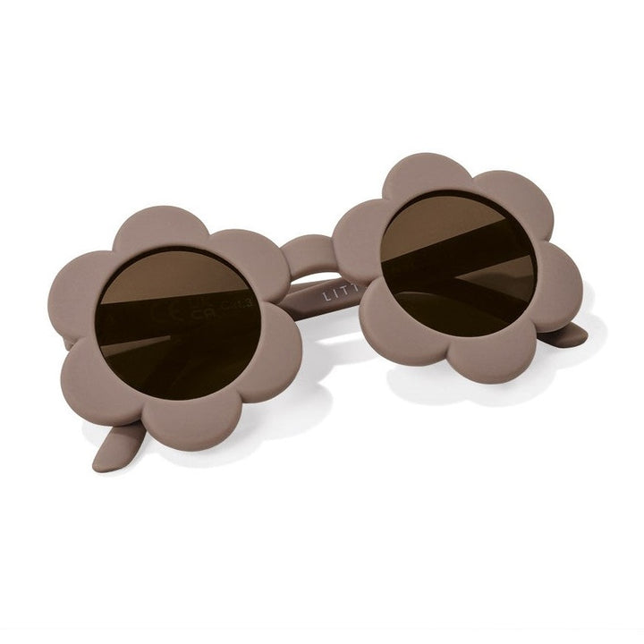 Little Dutch Okulary przeciwsłoneczne dla dzieci Flower Mauve
