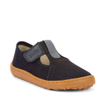 Froddo Buty dziecięce barefoot Canvas T-Bar Głęboki brąz