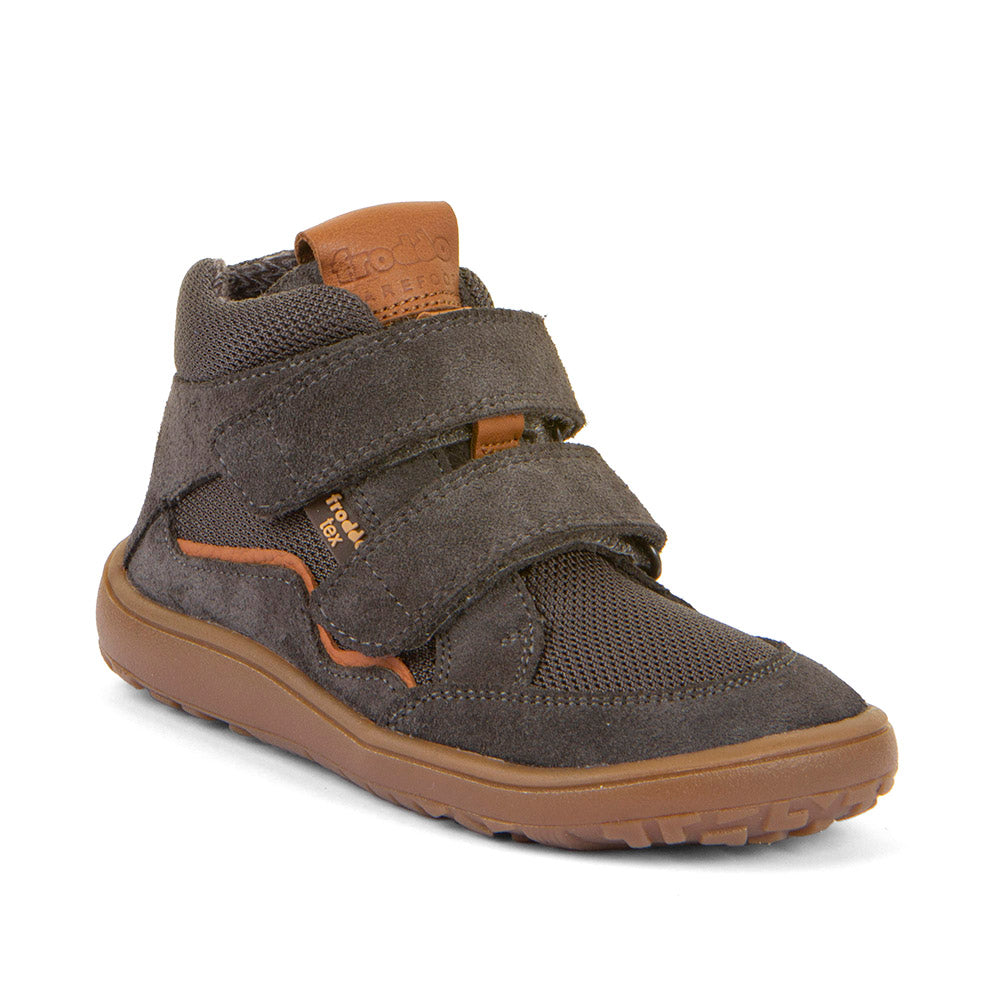 Froddo Buty barefoot dziecięce za kostkę Tex-Autumn Brąz