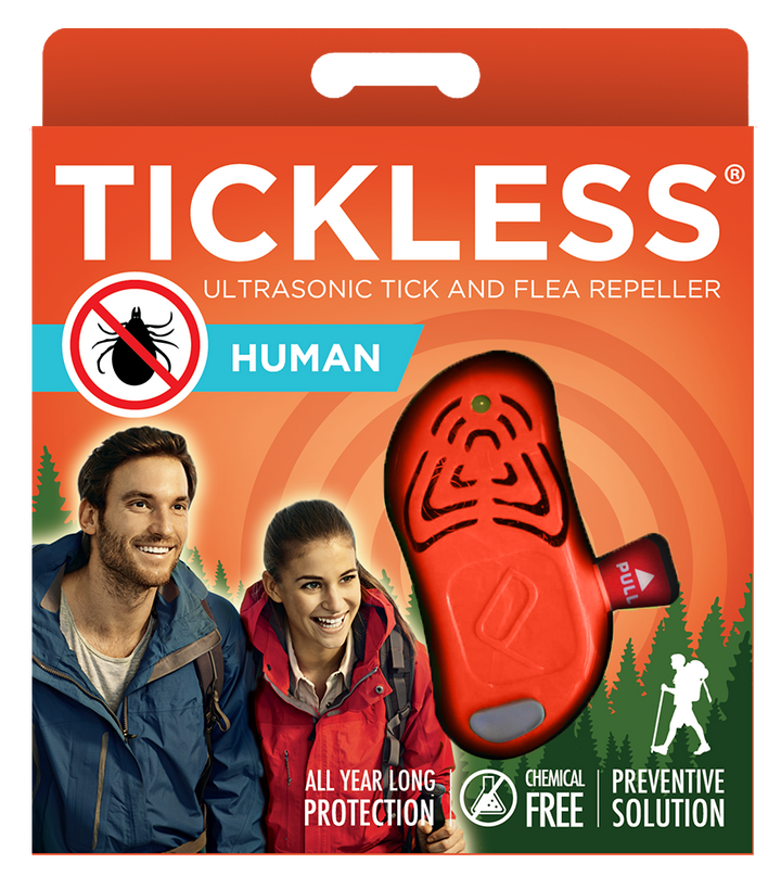 Tickless Human Orange Urządzenie chroniące przed kleszczami