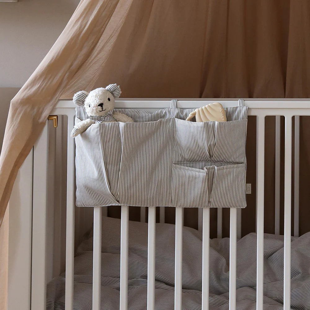 Cam Cam Copenhagen Organizer do łóżeczka Classic Stripes Blue