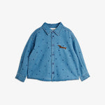 Mini Rodini Koszula dziecięca dżinsowa Denim Blue