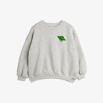 Mini Rodini Bluza dziecięca z haftem Planet Grey Melange