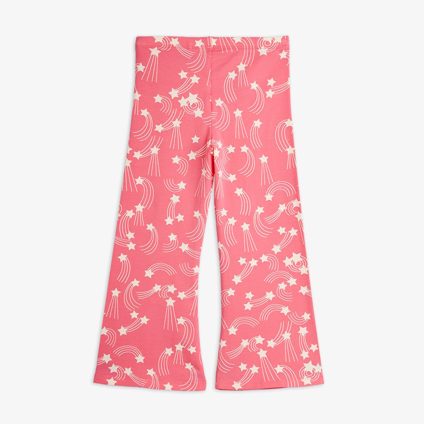 Mini Rodini Szerokie spodnie dla dziewczynki Starfall Pink