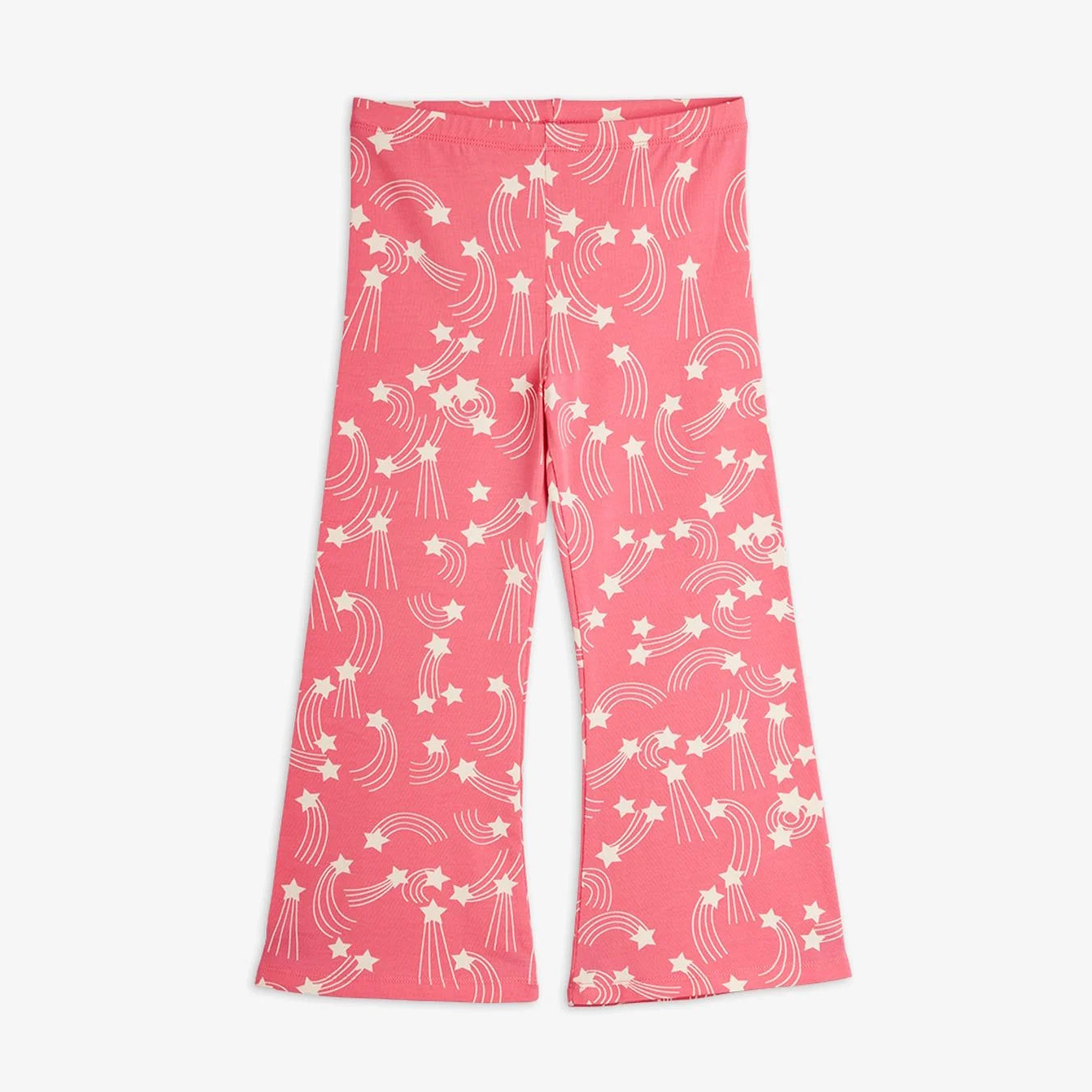 Mini Rodini Szerokie spodnie dla dziewczynki Starfall Pink