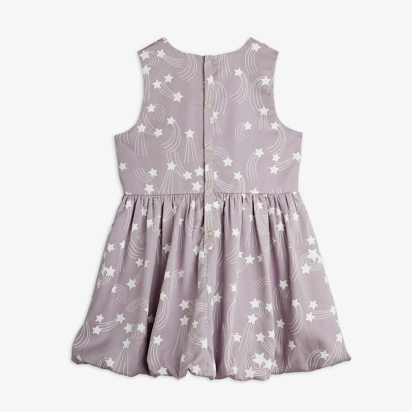 Mini Rodini Sukienka tkana dla dziewczynki Starfall Purple
