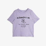 Mini Rodini Koszulka dziecięca z krótkim rękawem Alien City FC Purple