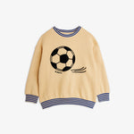 Mini Rodini Bluza dziecięca Football chenille Beige