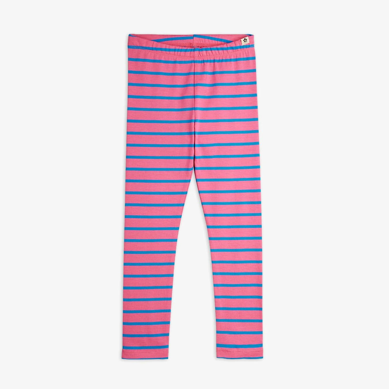Mini Rodini Legginsy dla dziewczynki Stripe Pink