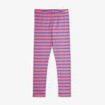 Mini Rodini Legginsy dla dziewczynki Stripe Pink