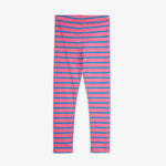 Mini Rodini Legginsy dla dziewczynki Stripe Pink