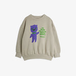 Mini Rodini Bluza dziecięca Alien travel agency Grey