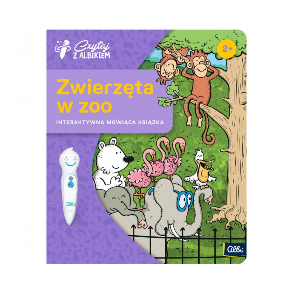 Albi Książka dla dzieci Zwierzęta w zoo
