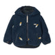 Liewood Kurtka dla dzieci Mara With Ears Rocket Classic Navy