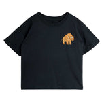 Mini Rodini Koszulka dla dzieci Mammoth Black