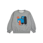 Bobo Choses Bluza dziecięca Doggy Mate Heather Grey