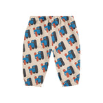 Bobo Choses Spodnie dla dzieci Doggy Mate All Over Offwhite