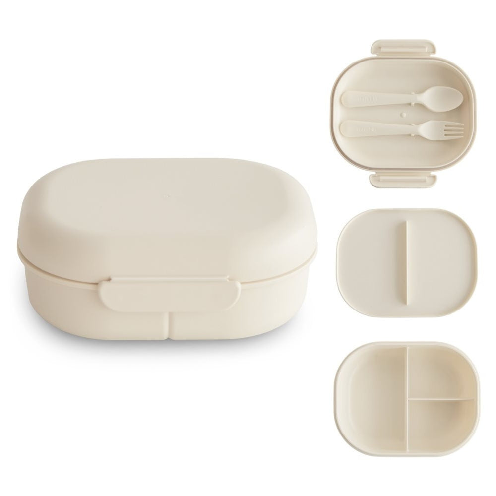 Mushie Lunchbox dla dzieci Ivory